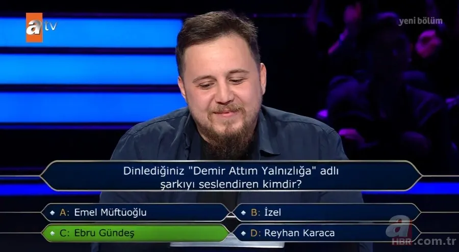 Milyoner'de 500 bin TL'lik soru ekrana kilitledi! Yaptığı ters köşeyle büyük riske girdi 16