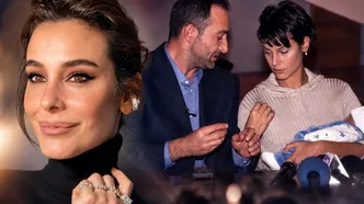 Arzum Onan ve oğlu Can Aslantuğ davette! Yakışıklılığı dikkat çekti