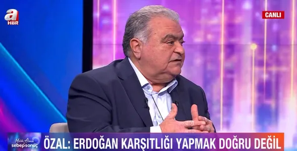 Tek Parti Genel Başkanı Ahmet Özal'dan A Haber'de önemli açıklamalar! "Erdoğan karşıtlığı doğru değil" - 2