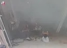 Tutuşan talaş iş yerini yaktı