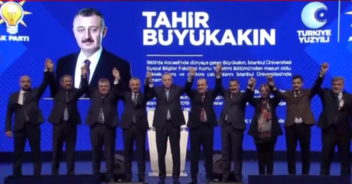 AK Parti Kocaeli adayı Tahir Büyükakın oldu
