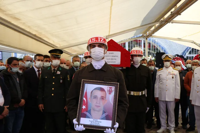 Fırat Kalkanı bölgesinde şehit olan asker Samsun'da toprağa verildi - 3