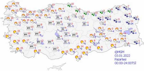Meteoroloji'den 5 günlük hava durumu açıklaması! Kar ve sağanak geliyor: Tarih verildi - 15