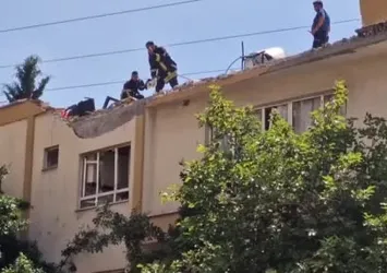 Dönercide patlayan tüp yıkıma neden oldu