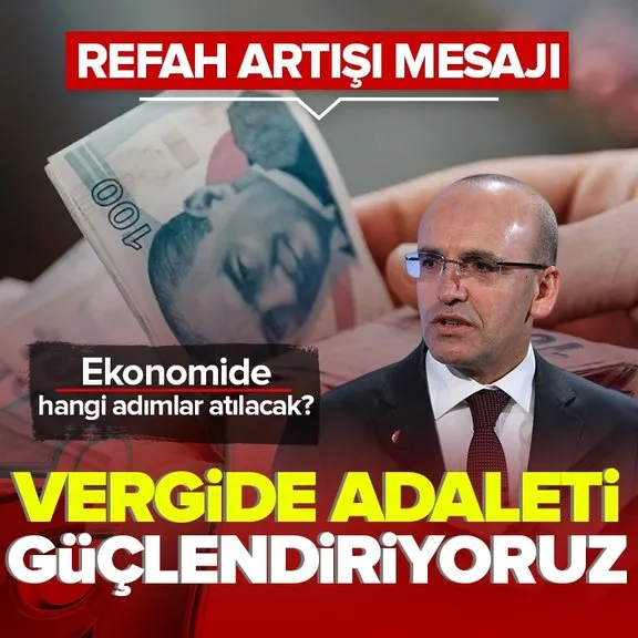 Hazine ve Maliye Bakanı Mehmet Şimşek’ten flaş açıklama: Vergide adaleti güçlendirmek için önemli düzenlemeler yaptık