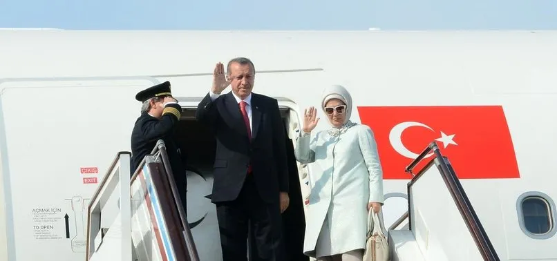 Başkan Erdoğan NATO zirvesi için İngiltere'ye gitti