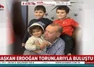 Başkan Erdoğan torunlarıyla buluştu