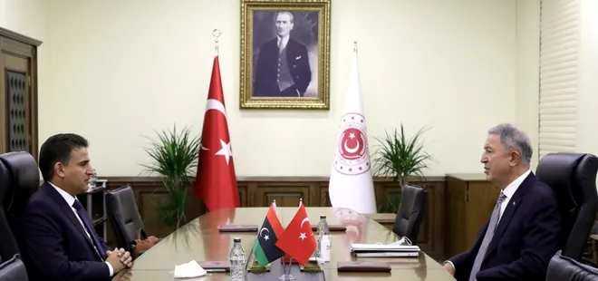 Milli Savunma Bakanı Hulusi Akar’dan kritik görüşme