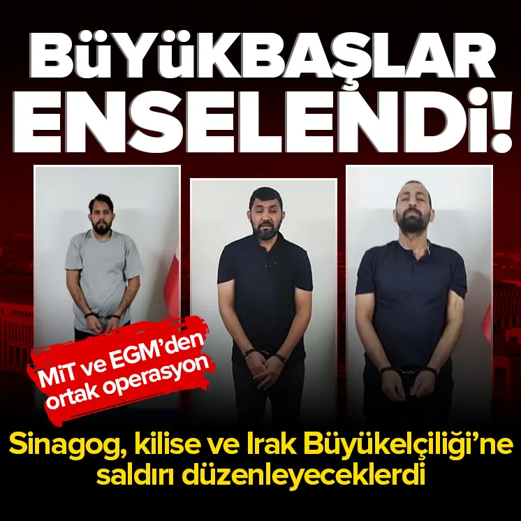 MİT ve EGMden DEAŞa büyük darbe