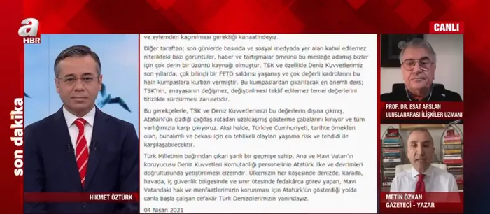 Son dakika: Milli iradeyi hedef alan bildiri! Darbe imalı bildiriye A Haber'de sert tepkiler - 17