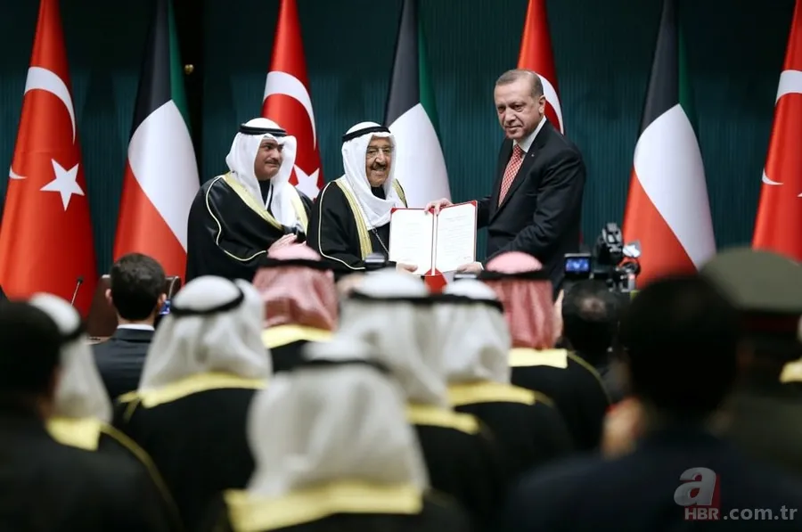 Türkiye-Kuveyt ilişkilerine Devlet Nişanı ve Mübarek El Kabir dopingi 24