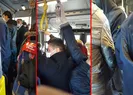 İBB, koronavirüs sınavında sınıfta kaldı, metrobüste vatandaş isyan etti: Sabret 4 yıl kaldı