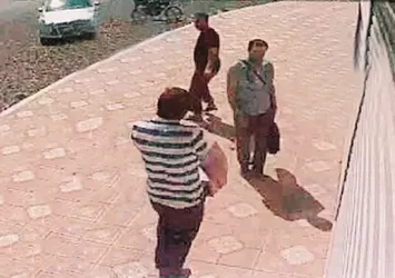 Üç canlı bomba aynı karede