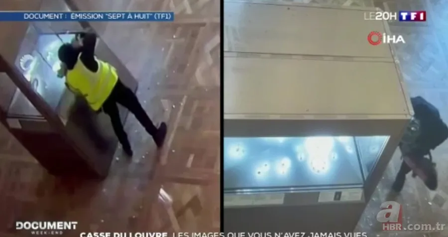 Fransa'da tarihi vurgun! Louvre Müzesi soygununa ait yeni görüntüler ortaya çıktı 9