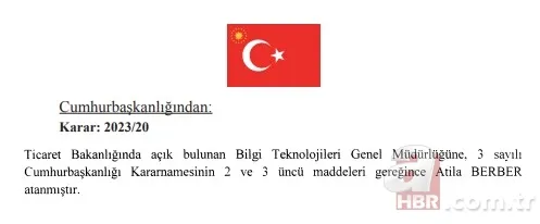 Atama kararları Resmi Gazete'de: Birçok kuruma yeni isim görevlendirildi 12