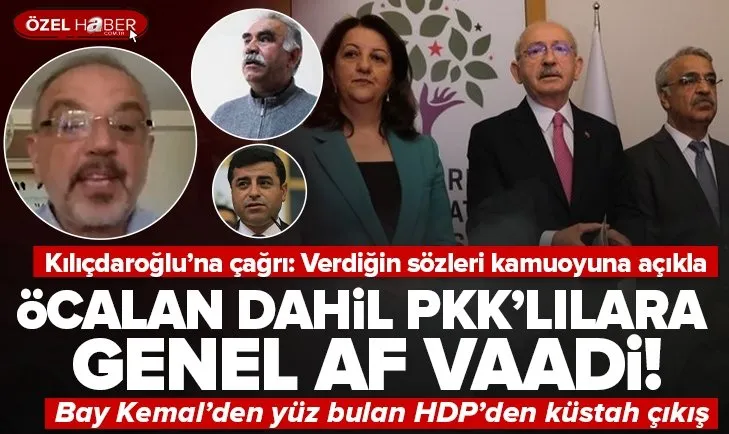 Öcalan dahil tüm PKK’lılar özgürlük verilecek