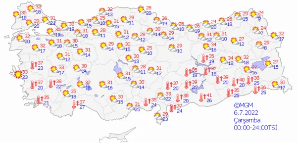 1657032431790.png Kurban Bayramı sağanak yağışla geçecek! Meteoroloji'den son dakika uyarısı: Kuvvetli sağanak yağış geliyor! İstanbul Ankara İzmir güncel hava durumu... - 6
