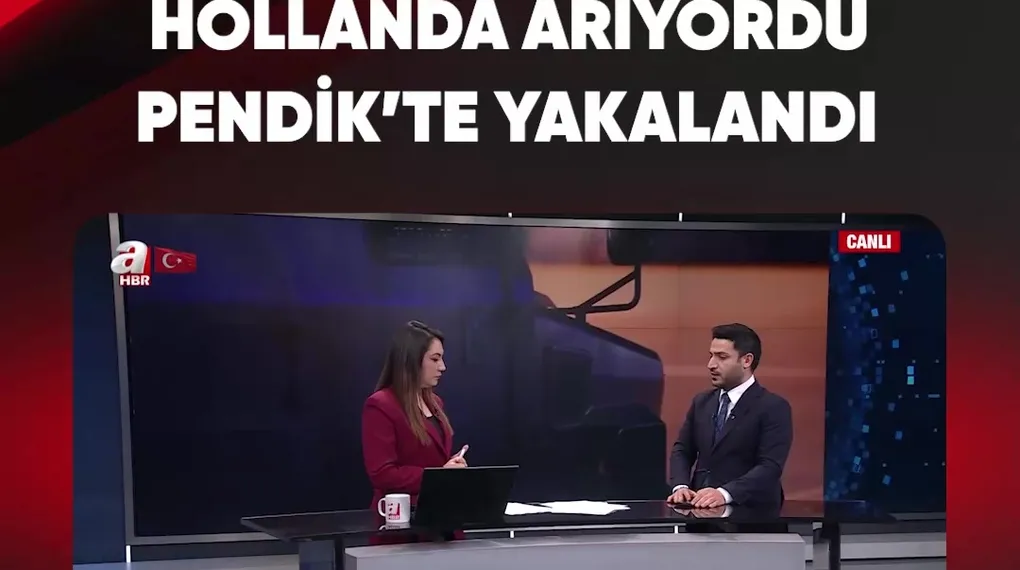 HOLLANDA ARIYORDU PENDİK'TE YAKALANDI