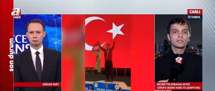 Başkan Erdoğan Gazze için şampiyonluktan vazgeçen wushu kungfucu Necmettin Erbakan Akyüz ile bir araya geldi!
