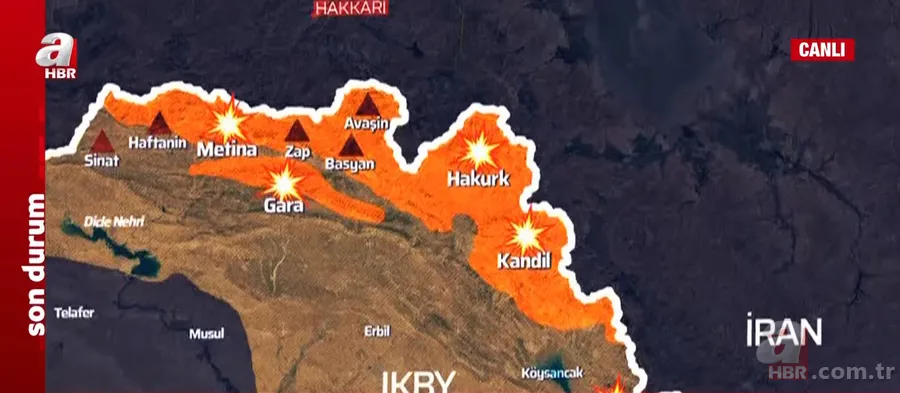 Başkan Erdoğan'dan yeni sınır ötesi harekat mesajı mı? Pençe – Kilit bölgesi nasıl genişler? Uzman isimler A Haber'de anlattı 4
