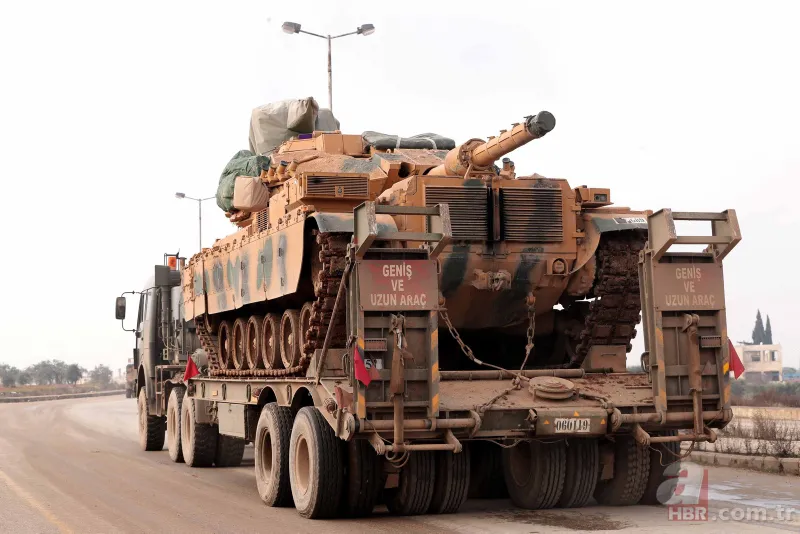 TSK'dan İdlib'e 100'den fazla araçla dev sevkiyat! 5