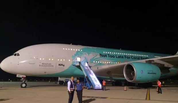 Dünyanın en büyük uçağı, Thomas Cook mağdurlarını almak için Türkiye’ye geldi