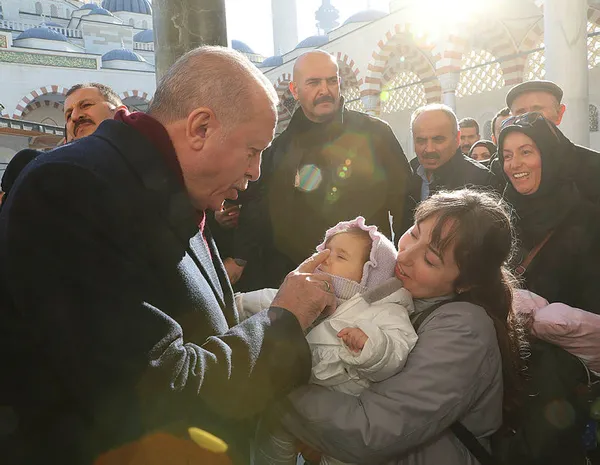 Başkan Erdoğan, Azize Acar'ın cenaze törenine katıldı - 3