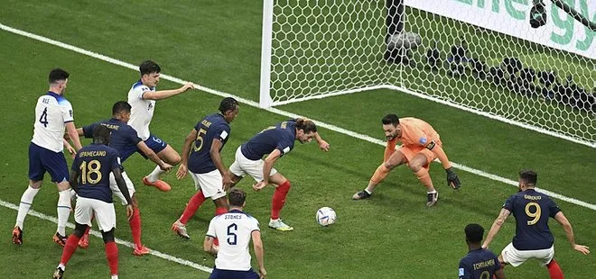 Fransa İngiltere’yi 2-1 yenerek Dünya Kupası’nda yarı finale yükseldi