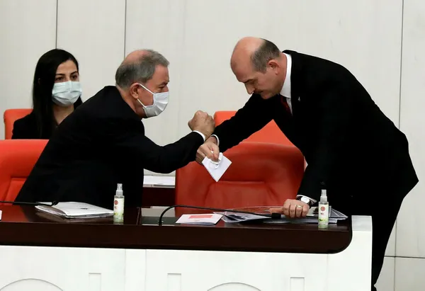 Son dakika: Milli Savunma Bakanı Hulusi Akar ve İçişleri Bakanı Süleyman Soylu Meclis’te Gara Operasyonu’nu anlattı