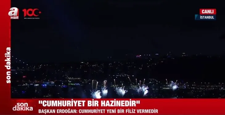 Boğaz’da görkemli kutlama! Başkan Erdoğan butona bastı gösteriler başladı