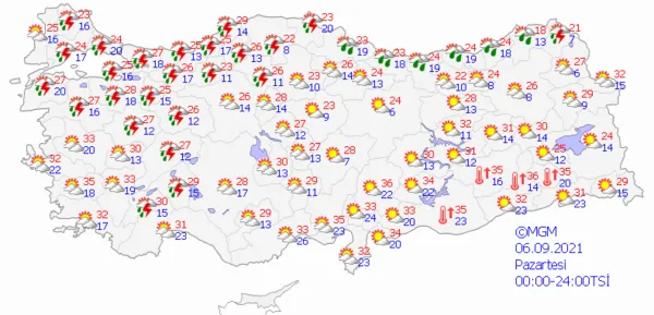 1630680850046.png Meteoroloji'den çok sayıda ile son dakika sağanak yağış ve fırtına uyarısı! İstanbul Ankara İzmir'de bu hafta hava durumu nasıl olacak? - 8