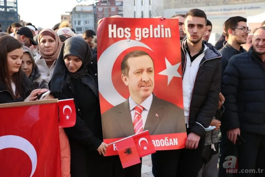 Tiran'daki Ethem Bey Camii'nin açılışı Başkan Erdoğan tarafından yapıldı 15