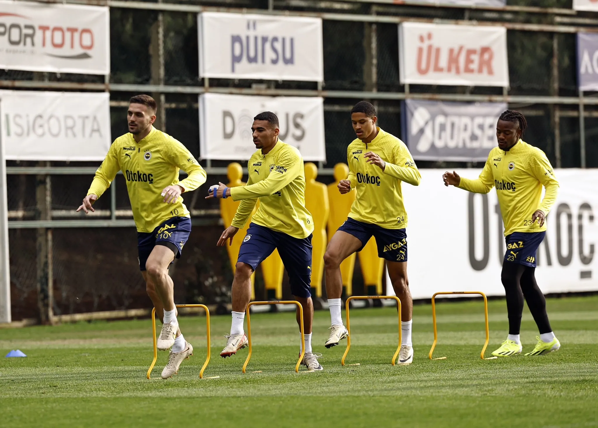 Fenerbahçe Union Saint-Gilloise maçı hazırlıklarına devam etti