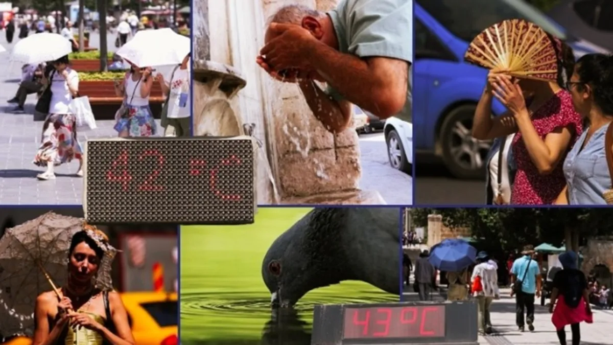 Meteoroloji 12 il için uyarı: Sıcaklık 40 dereceyi aştı