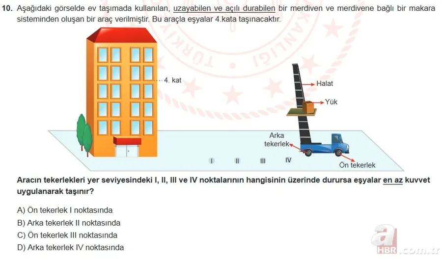 Mart ayı LGS örnek sorular listesi yayımlandı! MEB 2021 LGS sayısal - sözel örnek sorular ve cevap anahtarı 22