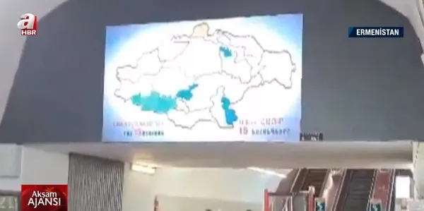 Ermenistan’dan skandal harita! Türkiye topraklarını da içine alan sözde Büyük Ermenistan hayali