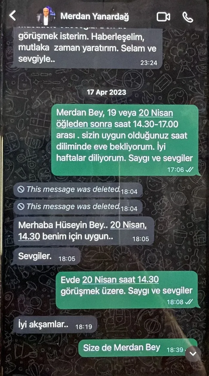 Hüseyin Gün, TELE1 Genel Yayın Yönetmeni Merdan Yanardağ’ı yönlendirmiş!