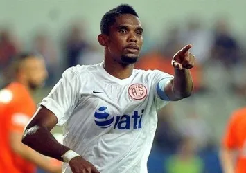 Eto'o bitti bitiyor