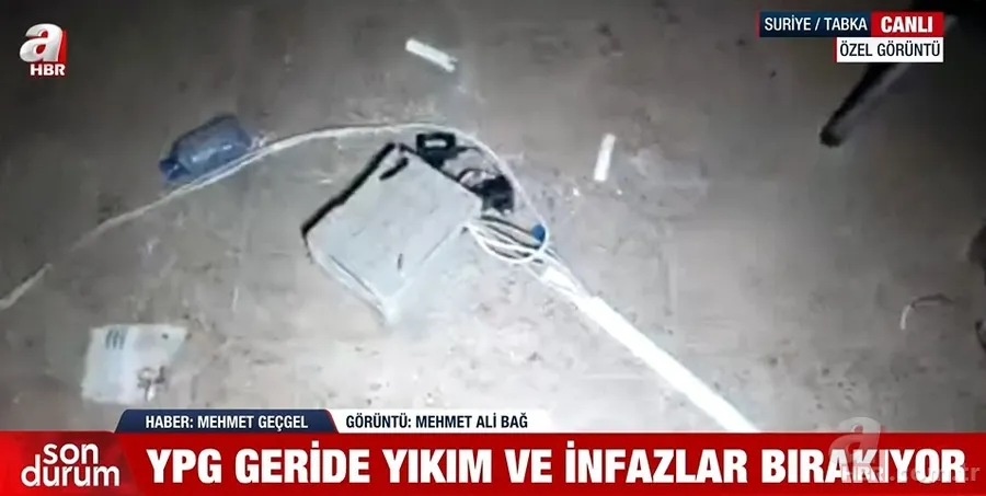 A Haber YPG’nin infazlar yaptığı hapishanede! Teröristler geride yıkım bırakıyor 24