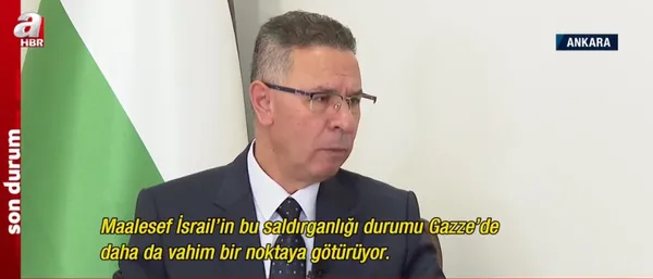 Filistin'in Ankara Büyükelçisi Dr. Faed Mustafa A Haber'de: Gazze'de yaşanan soykırım, katliamdır - 3