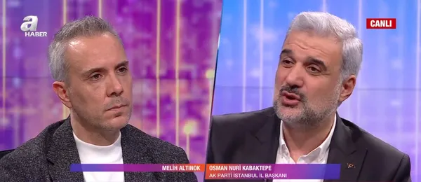 AK Parti İstanbul İl Başkanı Osman Nuri Kabaktepe’den İmamoğlu’na sert tepki