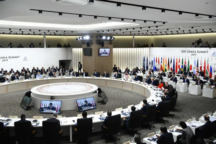 G20 Osaka Liderler Zirvesi başladı! İşte tarihe geçen kareler
