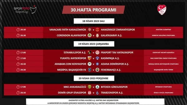 Son dakika | Derbi tarihleri belli oldu - 4