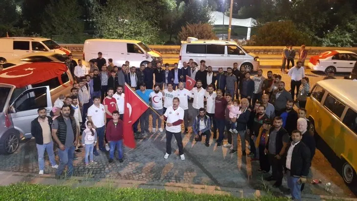 Kağıthane’de Barış Pınarı Harekatı’na konvoylu destek