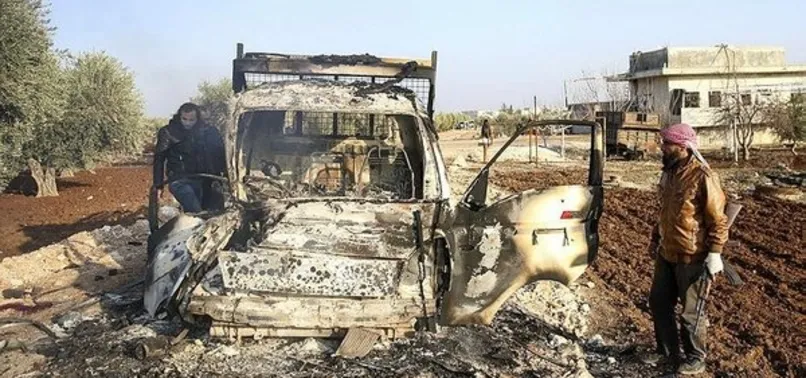 PYD/PKK Afrin'den Azez'deki sivilleri füzeyle vurdu