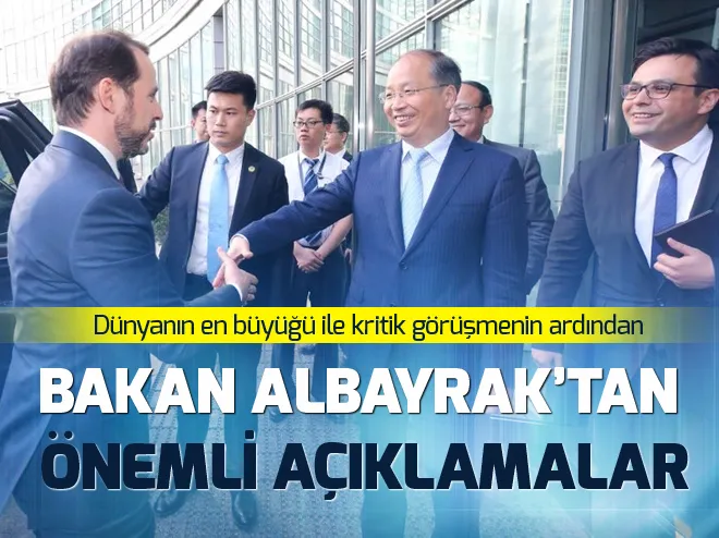 Hazine ve Maliye Bakanı Albayraktan önemli açıklamalar