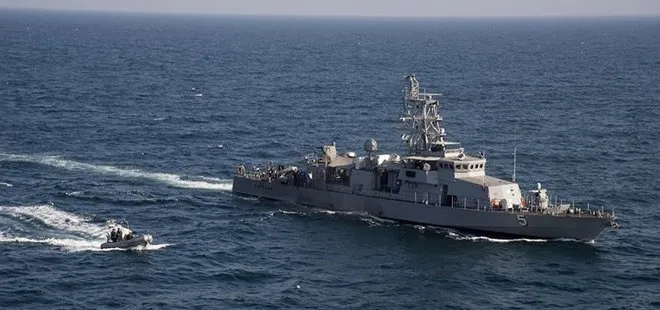 ABD gemisinden İran devriye botuna uyarı ateşi!