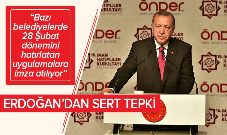 ErdoÄan, İmam Hatipliler BuluÅması'na katıldı