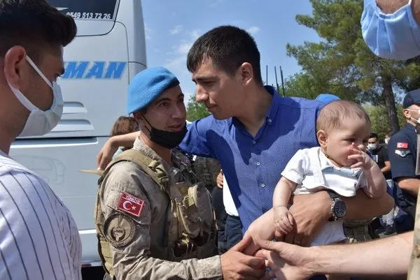 Son dakika: Batman İl Jandarma Komutanlığı'nda görevli 73 komando dualarla Resulayn'a uğurlandı - 8