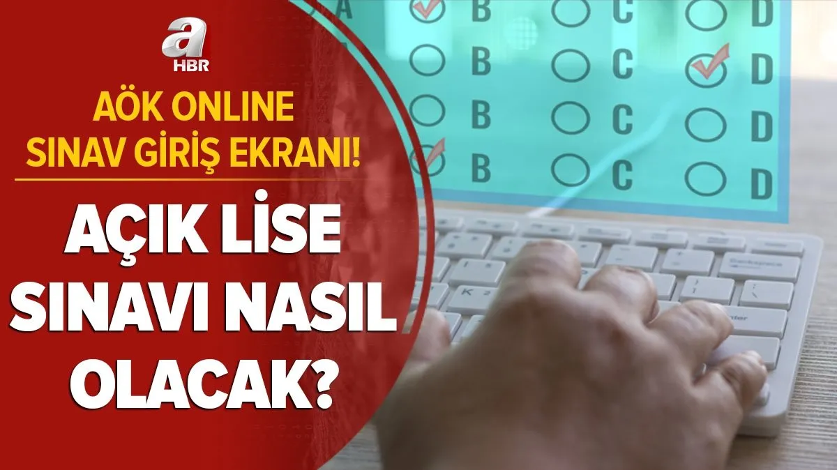 aok online sinav giris ekrani 2021 aol acik lise online sinav nasil olacak acik ogretim kurumlari sinavlari